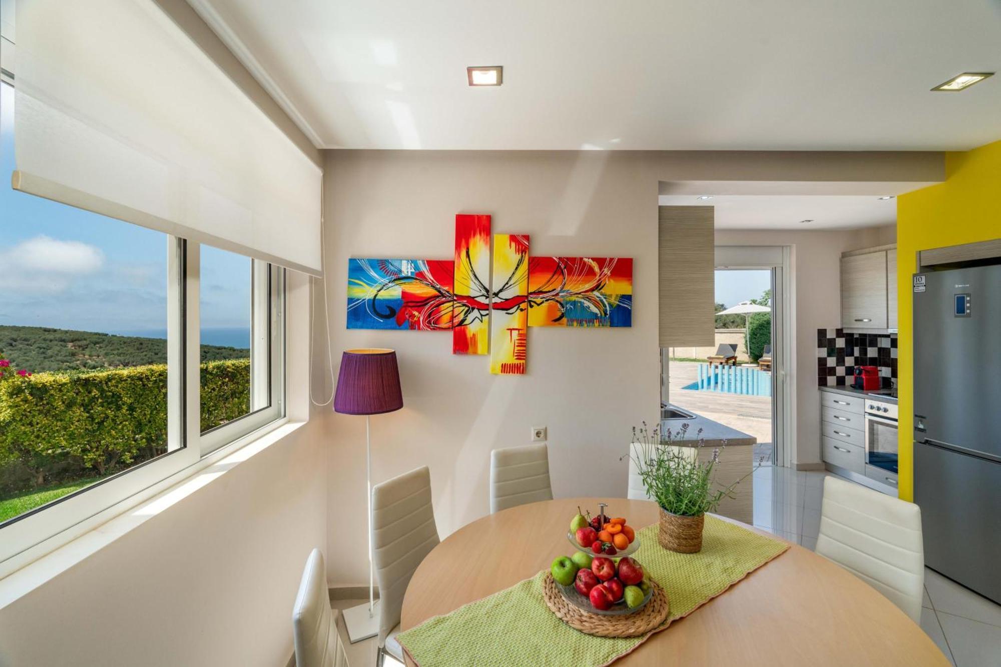 Villa Ariella With Sea View Agia Marina المظهر الخارجي الصورة
