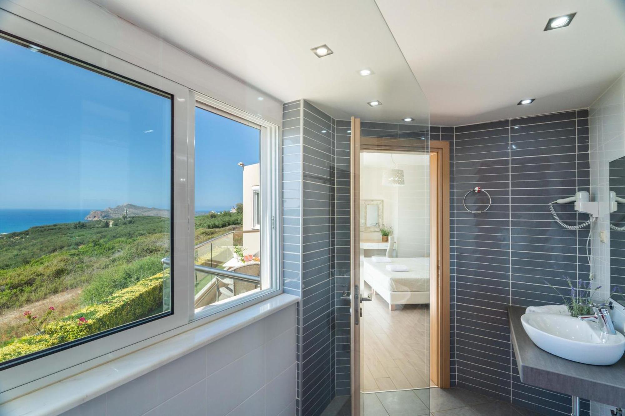 Villa Ariella With Sea View Agia Marina المظهر الخارجي الصورة