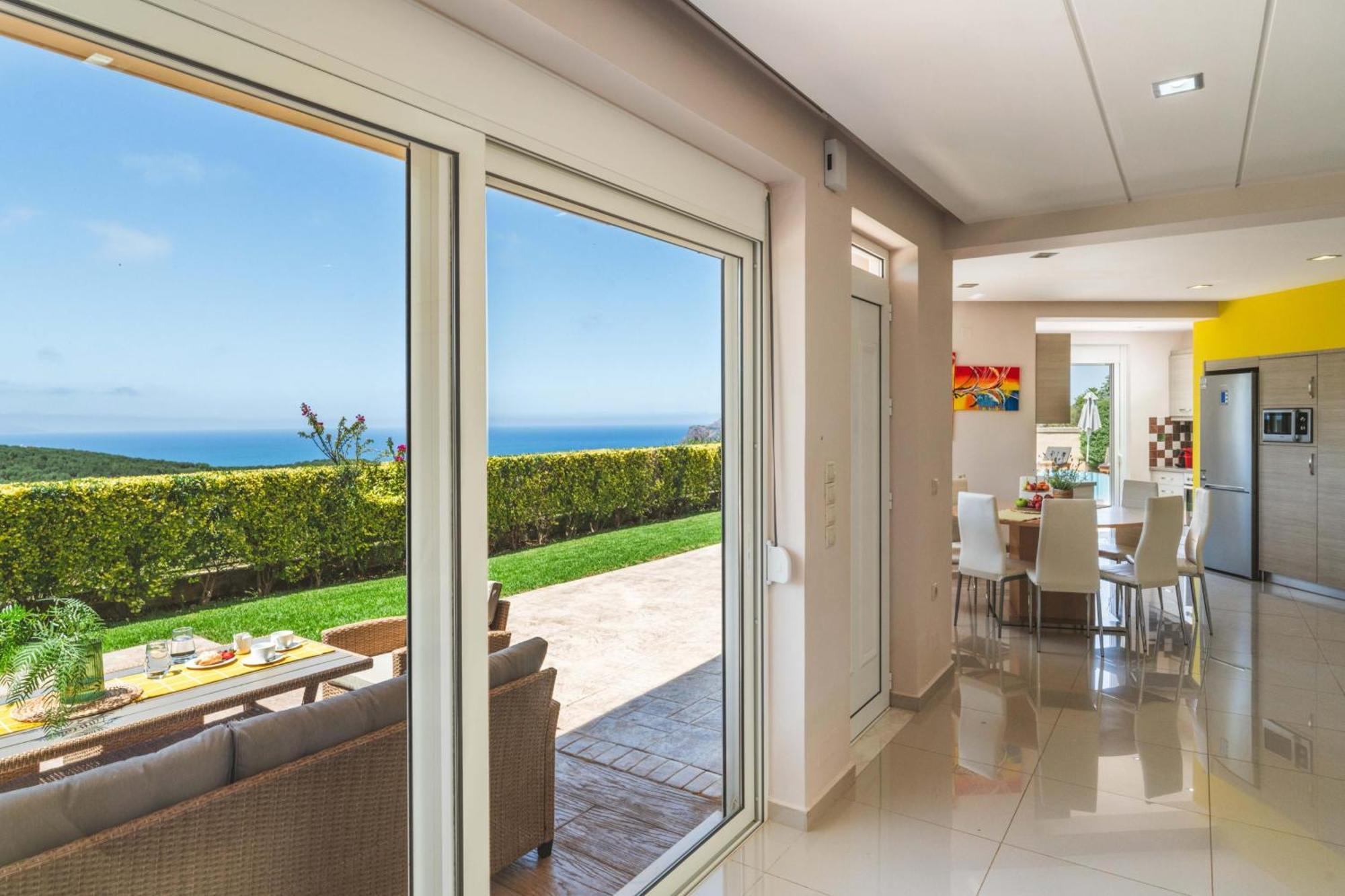 Villa Ariella With Sea View Agia Marina المظهر الخارجي الصورة