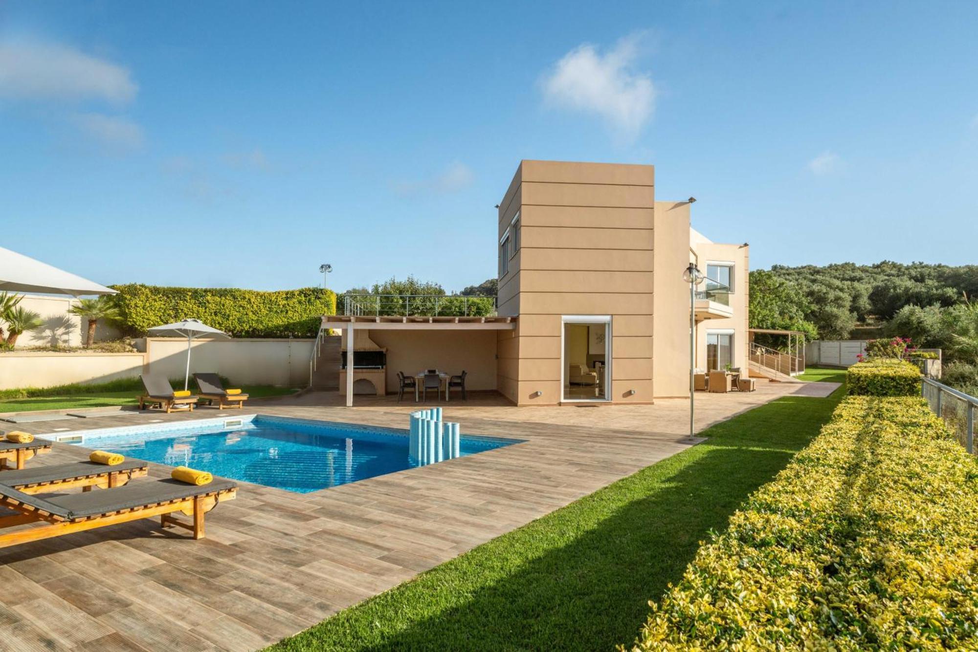 Villa Ariella With Sea View Agia Marina المظهر الخارجي الصورة