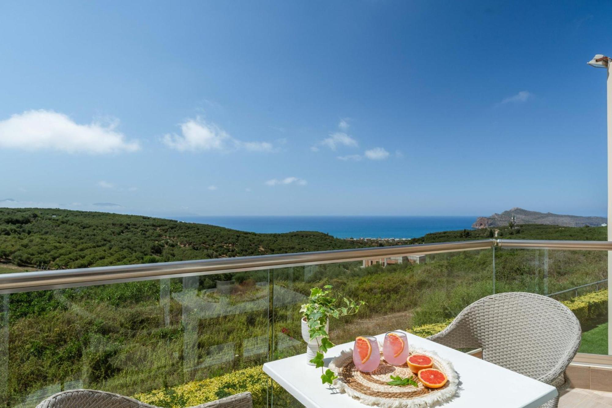 Villa Ariella With Sea View Agia Marina المظهر الخارجي الصورة