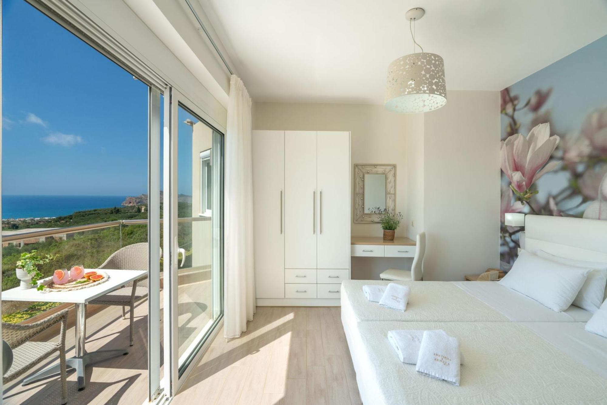 Villa Ariella With Sea View Agia Marina المظهر الخارجي الصورة