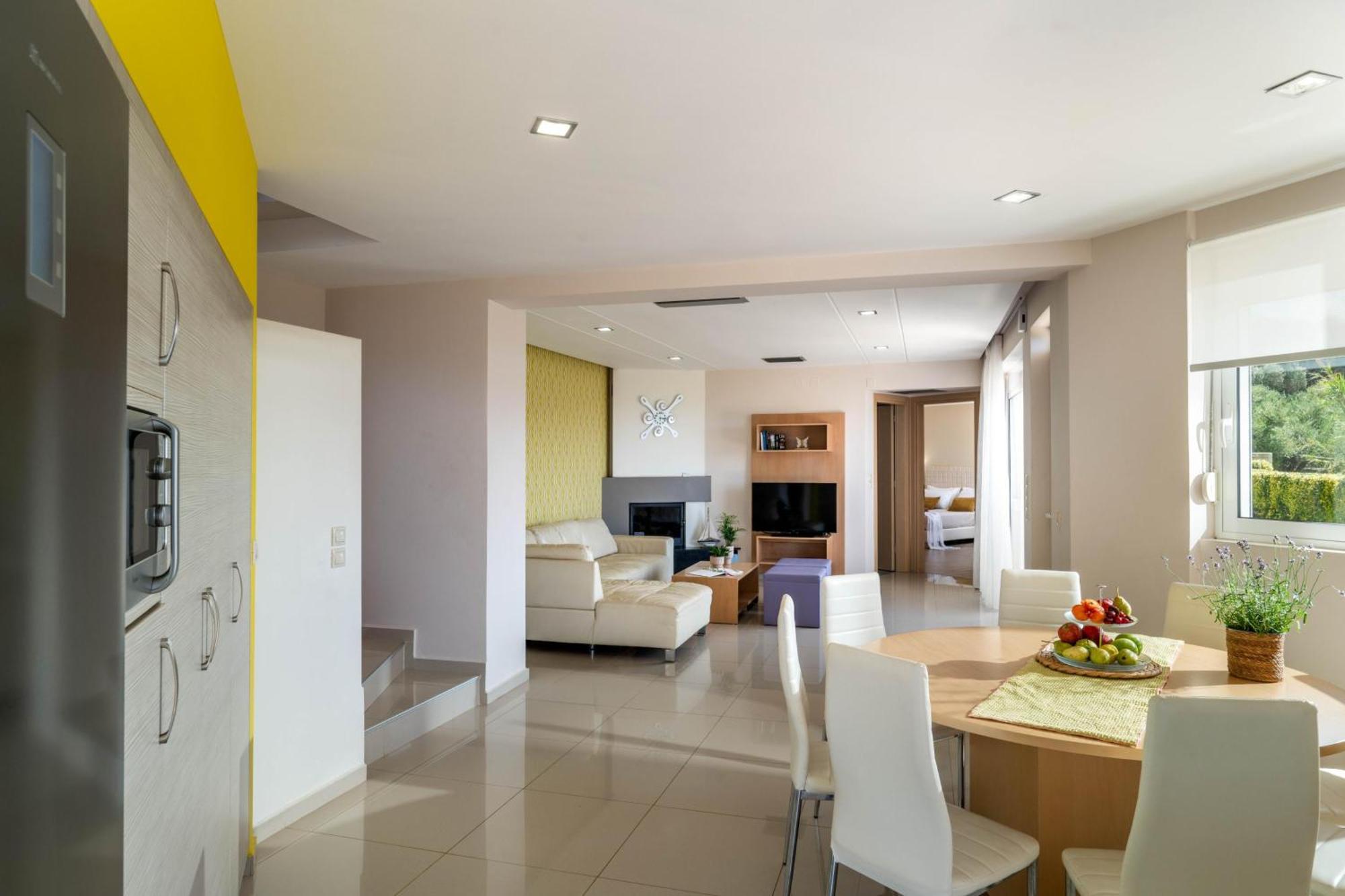 Villa Ariella With Sea View Agia Marina المظهر الخارجي الصورة