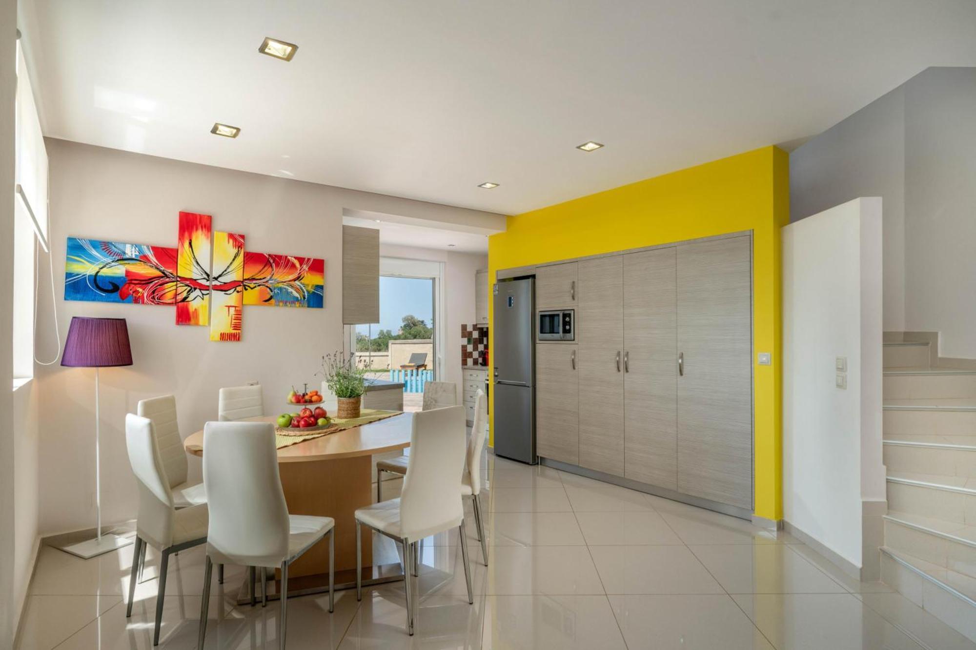 Villa Ariella With Sea View Agia Marina المظهر الخارجي الصورة