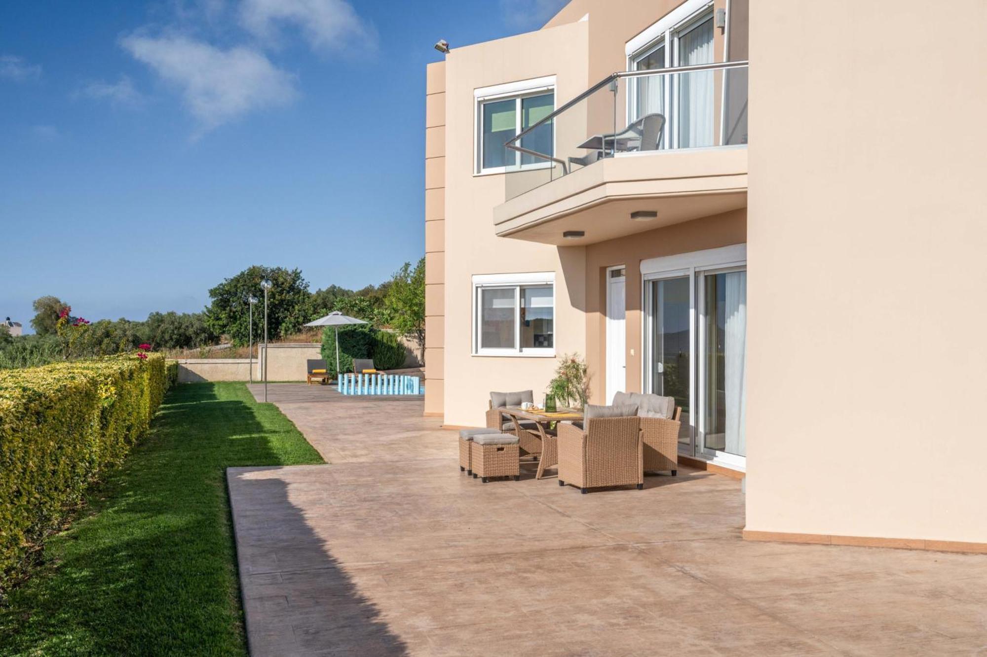 Villa Ariella With Sea View Agia Marina المظهر الخارجي الصورة