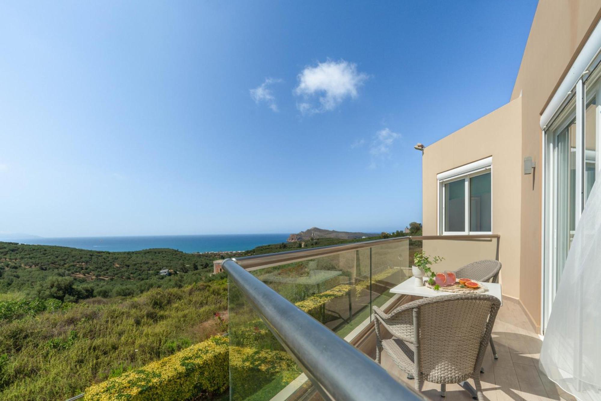 Villa Ariella With Sea View Agia Marina المظهر الخارجي الصورة