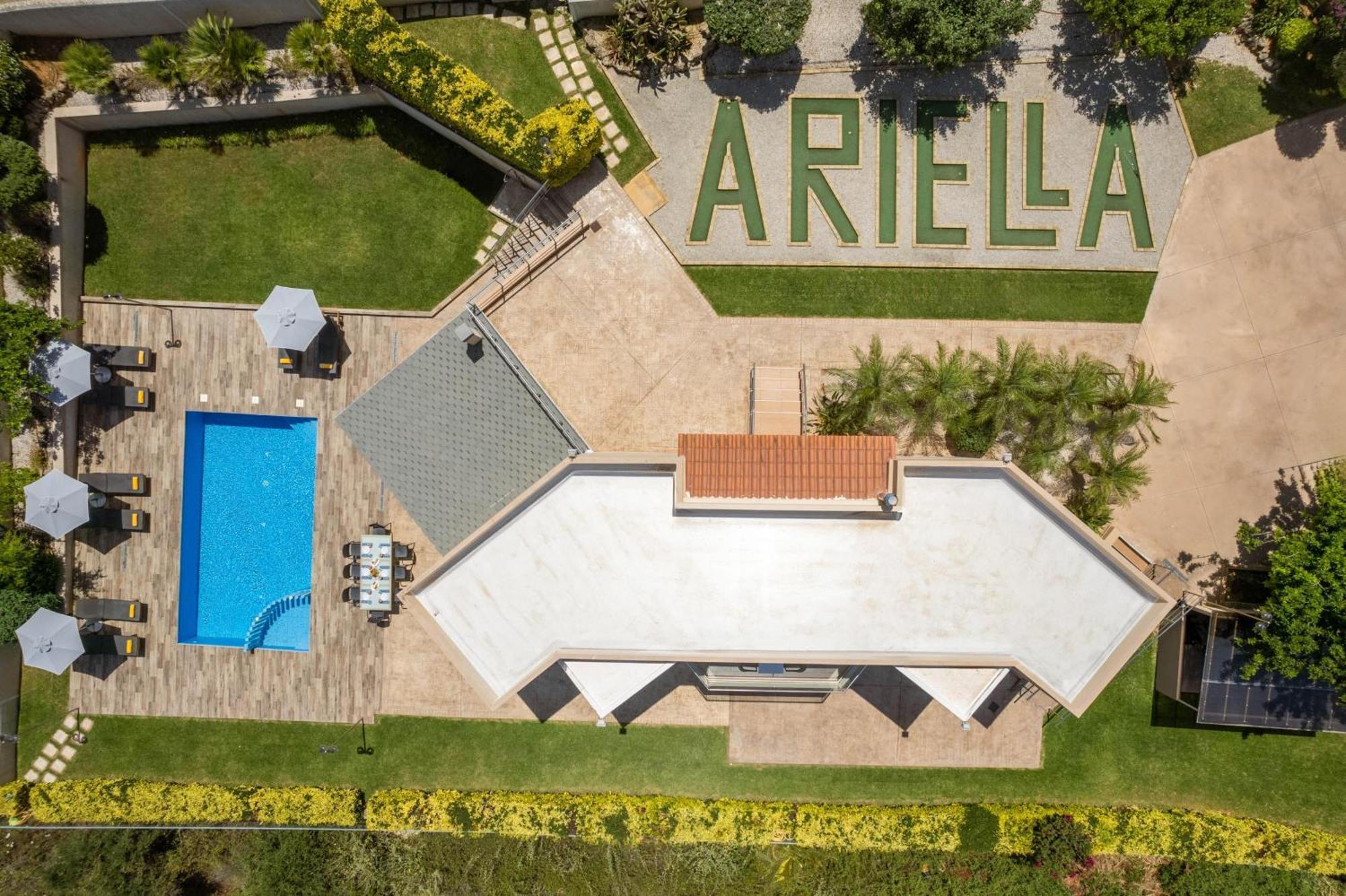 Villa Ariella With Sea View Agia Marina المظهر الخارجي الصورة