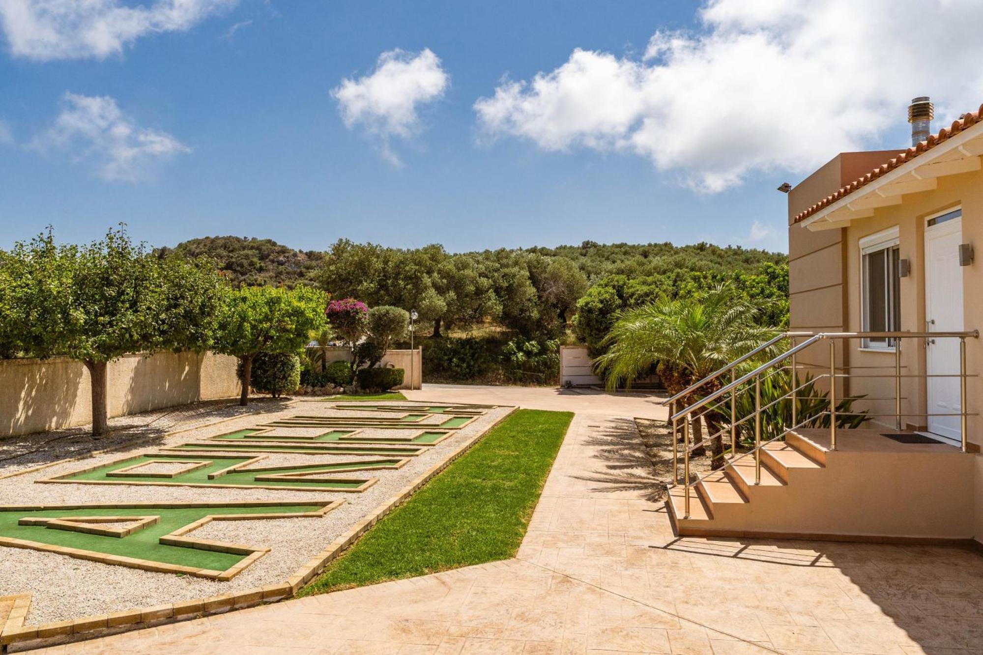 Villa Ariella With Sea View Agia Marina المظهر الخارجي الصورة