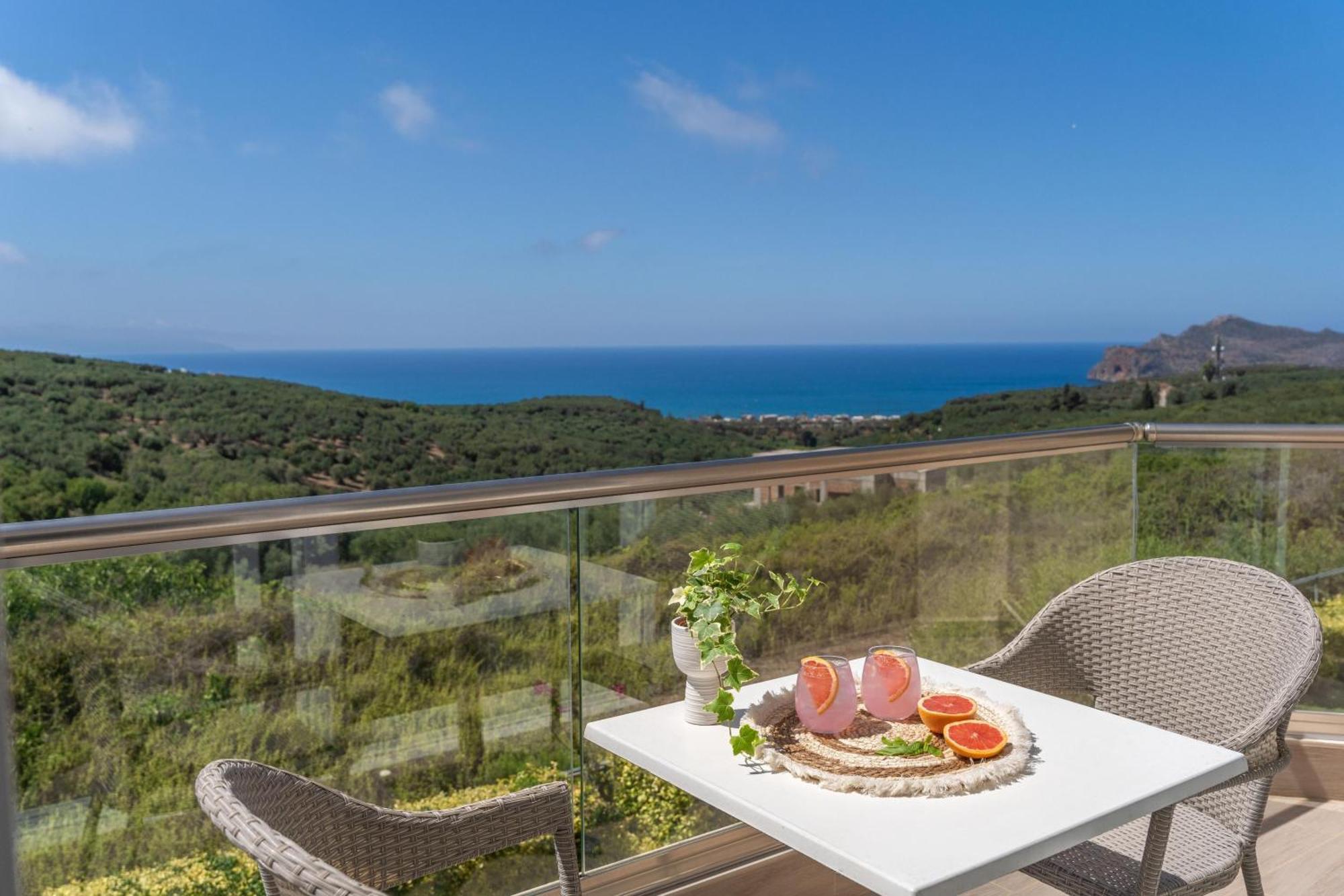 Villa Ariella With Sea View Agia Marina المظهر الخارجي الصورة